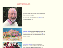 Tablet Screenshot of garrygillard.net